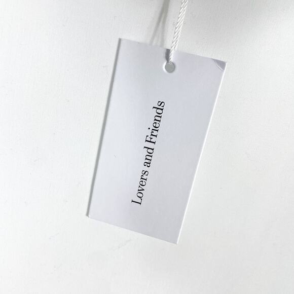 Lovers & Friends Troy Crop Top White Sleeveless Tank Corset‎ Bustier Sz S - Picture 9 of 12